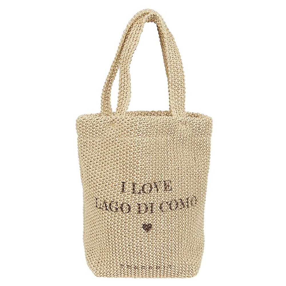 Anita Bilardi Women I Love Lago Di Como Rafia Tote